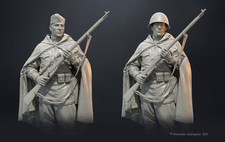 Stampa 3D 1/16 WW2 Russian