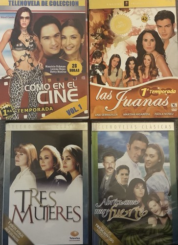 Telenovelas dvd 4pack spanish - dvd,