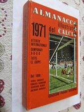 ALMANACCO ILLUSTRATO DEL CALCIO ANNO 1971 PANINI  - QS OTTIMO - RARO