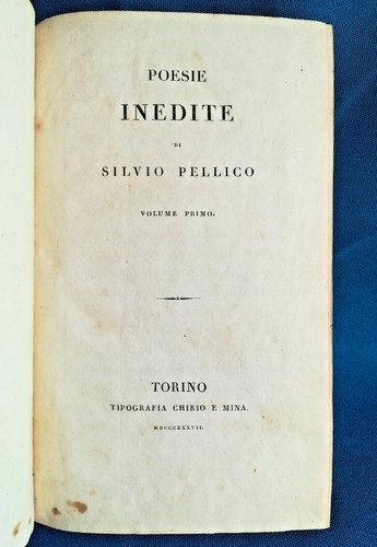 Pellico poesie inedite - poesie, 2
