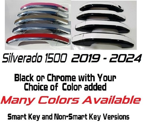 Black chrome door - black, or