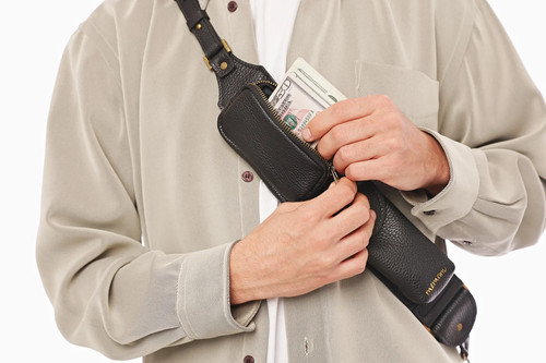Bandolier pelle tasca per - in,