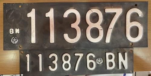Benevento vecchia targa - vecchia, d