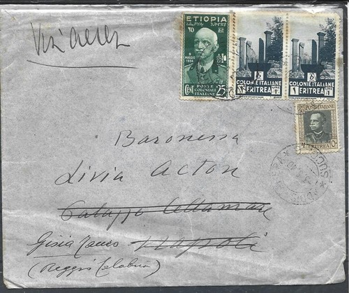 1940 25c etiopia - 25c,