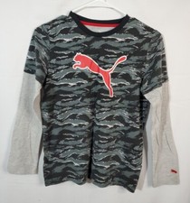 Puma T-shirt Boys Size 12 Long