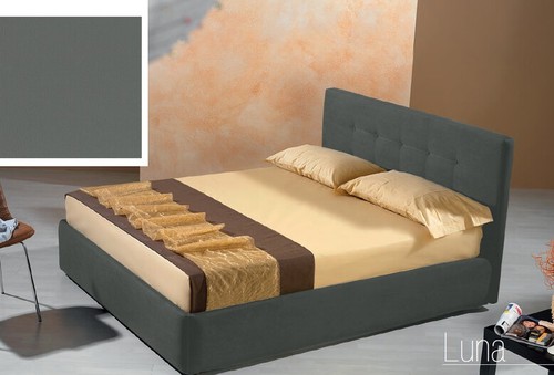 Letto imbottito mod luna - letto, mod.luna