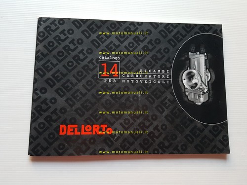 Dell orto catalogo - dell'orto, 2001