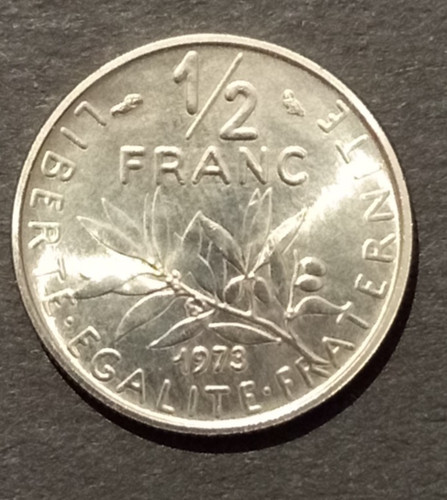 Francia mezzo franc 1965 - 1/2,