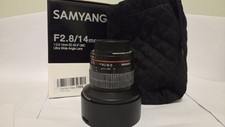 Samyang 14mm f/2.8 IF ED UMC Obiettivo - Nero. Per Nikon 
