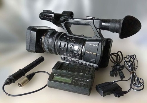 Videocamera sony hxr nx5j - hd,