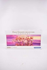 Puzzle Clementoni 1000 Panorama Flamingo Rosa
