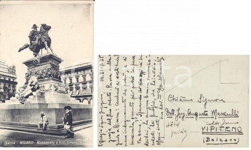 1935 milano monumento vittorio - 1935,