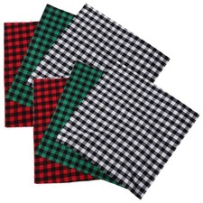  6 pezzi di stoffa di Natale