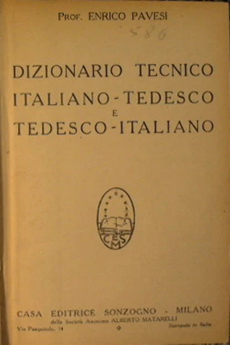Dizionario tecnico