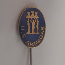 Calcio ⚽ U. S. AKRAGAS ⚽ pin AGRIGENTO spillone SICILIA badge SMALTO