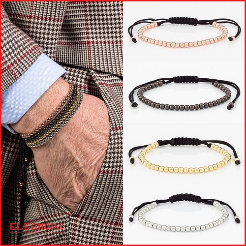 Bracciale uomo con sfere - da,