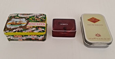 Lotto 3 Scatole Piccole Vintage Vecchie in Latta e Pvc Hermés Biscuits Replay