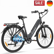 City E Bike Donna 28" Trekking Pedelec Profondità 720WH 350W Bici Elettrica