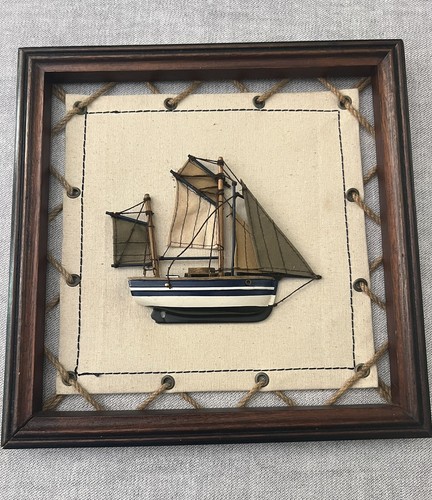 Quadro vintage legno tela - vintage, in