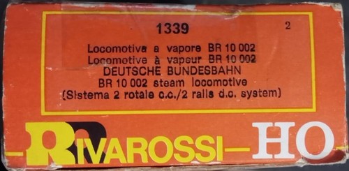 Rivarossi 1339 locomotiva - rivarossi, 1339-2