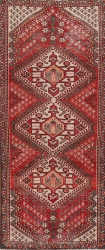 Tappeto runner rosso vintage