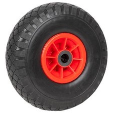 Ruota piena per carrelli portasacchi cerchione plastica Ø mm.260 FORO MM. 20