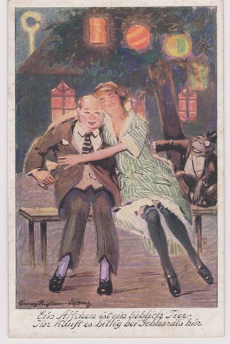 Cartolina meißen del 1925 - del,