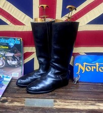 Stivali moto pelle di pecora