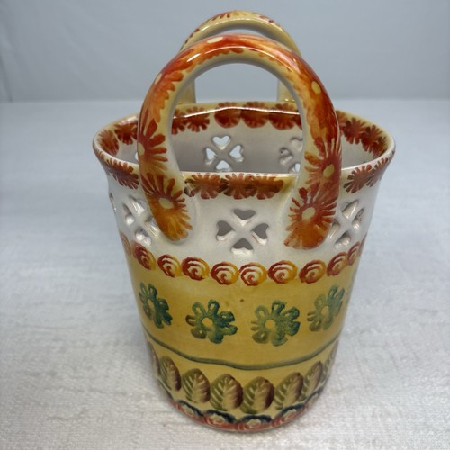 Ciotola cesto ceramica - , vintage