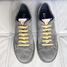 Camper Peu Touring-k100479 Sneaker Uomo Scamosciato EU 42 US 9 Grigio Slip On Pelle