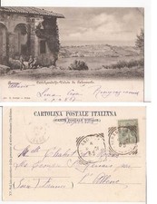 CARTOLINA 1889 CASTELGANDOLFO