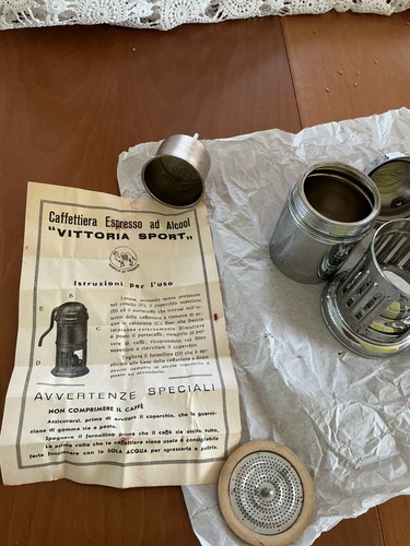 Caffettiera espresso alcool - caffettiera,