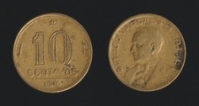 BRASILE 10 CENTAVOS 1945