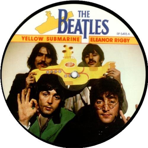 New beatles picture disc - new,