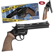 Pistola Revolver  Polizia giocattolo 12 Colpi in metallo Cup Gun Giocattolo