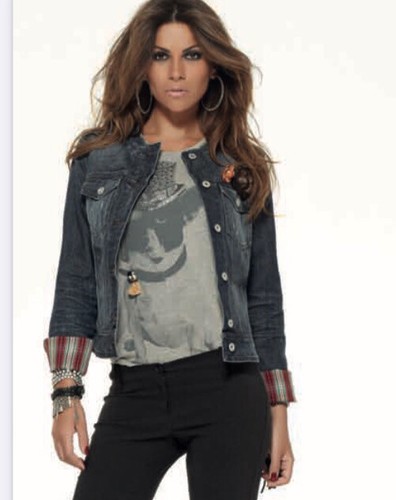 Denny rose giubbotto jeans - denny,