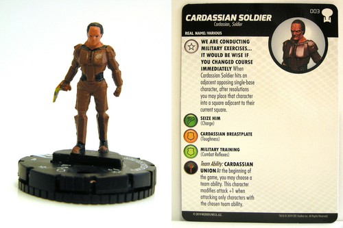 Heroclix 003 soldato - #003,