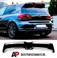 Spoiler tetto posteriore nero lucido VW Golf MK6 TSI TDI stile Oettinger labbro alare