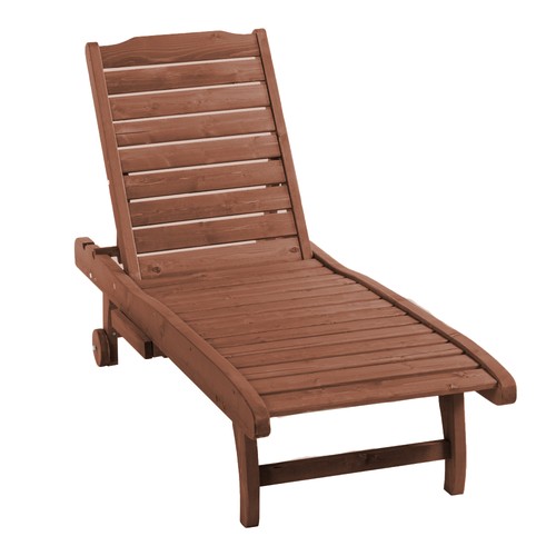 Outsunny lettino sdraio - sdraio, da