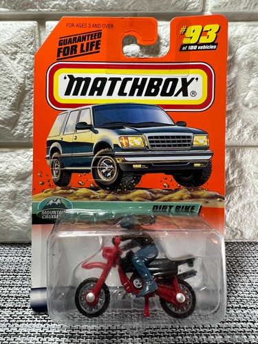 Matchbox dirt bike - bike, 100