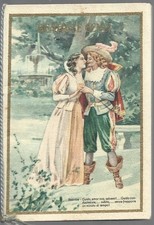 Beatrice Cenci - Calendarietto da Barbiere 1953 -  Mignani Bologna