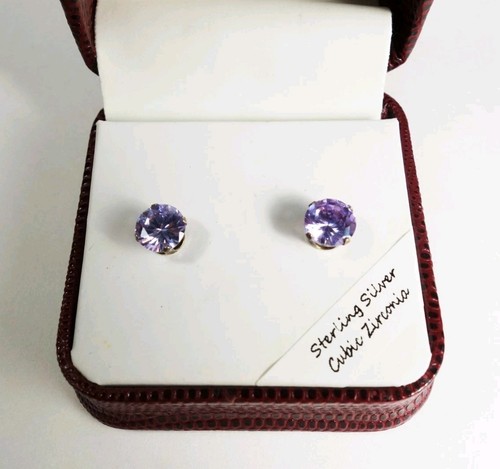 Orecchini perno tivoli viola - orecchini,
