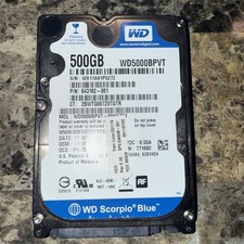 Western Digital WD5000BEVT WD Scorpio Blue 2,5" 500 GB 5400 RPM 8 MB SATA-3.0 HDD