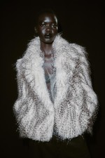 Cappotto corto in pelliccia sintetica Zara taglia M 