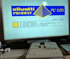  Olivetti Prodest PC128 vintage computer  funzionante con scatola originale