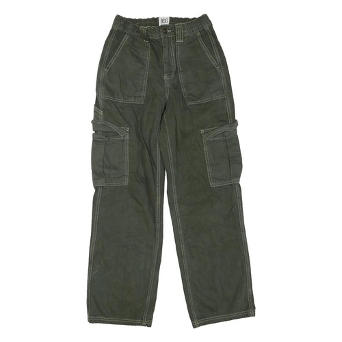 Jeans cargo denim verde - jeans,