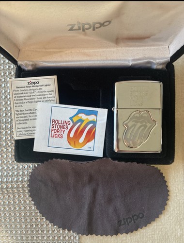 Zippo rolling stones limited - rolling,