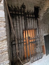 Antico cancello in ferro
