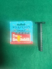Wilkinson Sword RASOIO CLASSIC Rasoio uomo SICUREZZA BARBA BASETTE VINTAGE 1998