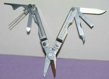 Leatherman Micra Portachiavi Tascabile Acciaio Inox Multiutensile Coltello/Forbici--Ottime Condizioni